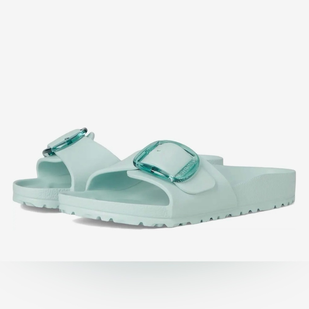 Birkenstock Madrid Big Buckle EVA Slide Sandal Surf - Size 38 EUC